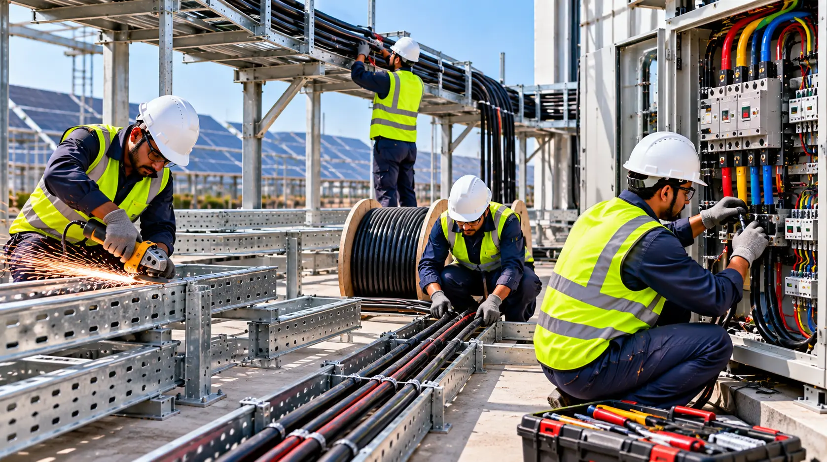 Electrical Fabrication, Cable Laying & Termination