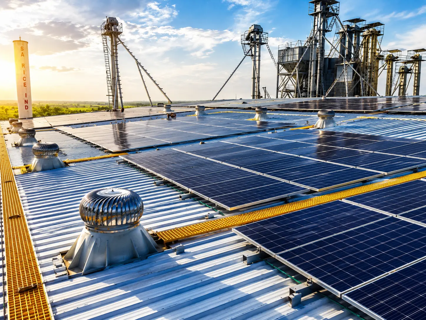 Commercial rooftop solar